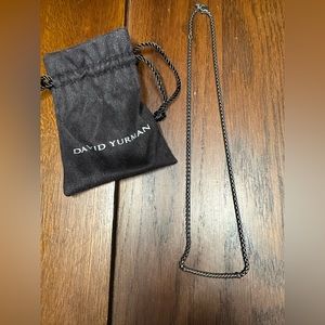 David Yurman black onyx neckless